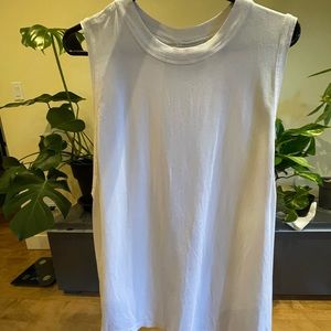 Lululemon White Tank Top Size 8